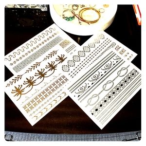 Flash Tattoos - Set of 4